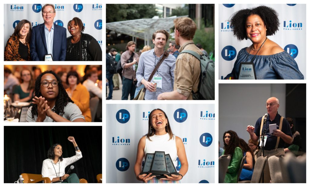 membership-collage-v2 Photos of LION members at the Independent News Sustainability Summit