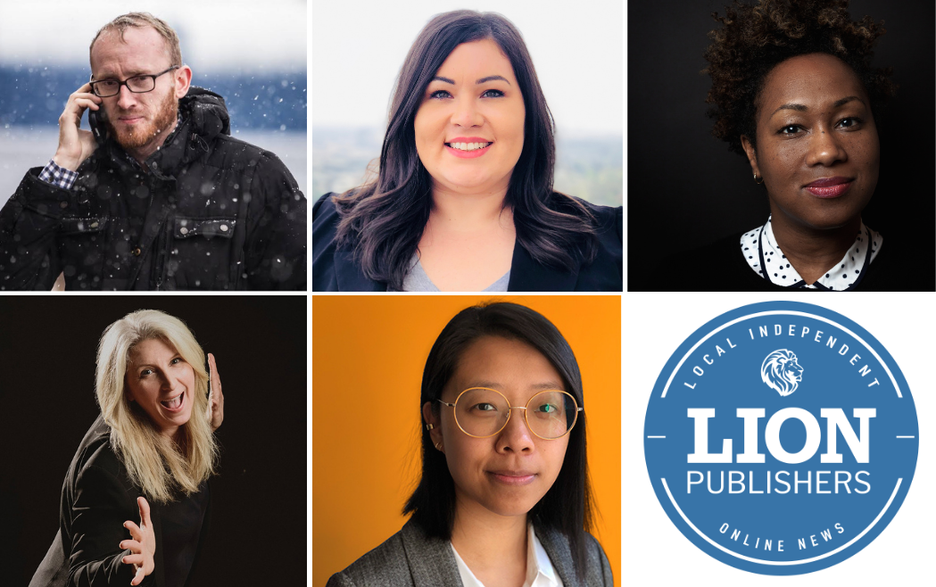 Advisory Council 2021 From top left: Zack Baddorf, Rebecca Landsberry, Carla Murphy. From bottom left: Janine Warner, Sisi Wei.