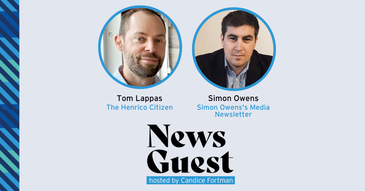 News Guest images (20) Tom Lappas and Simon Owens are the guests on this episode of News Guest.