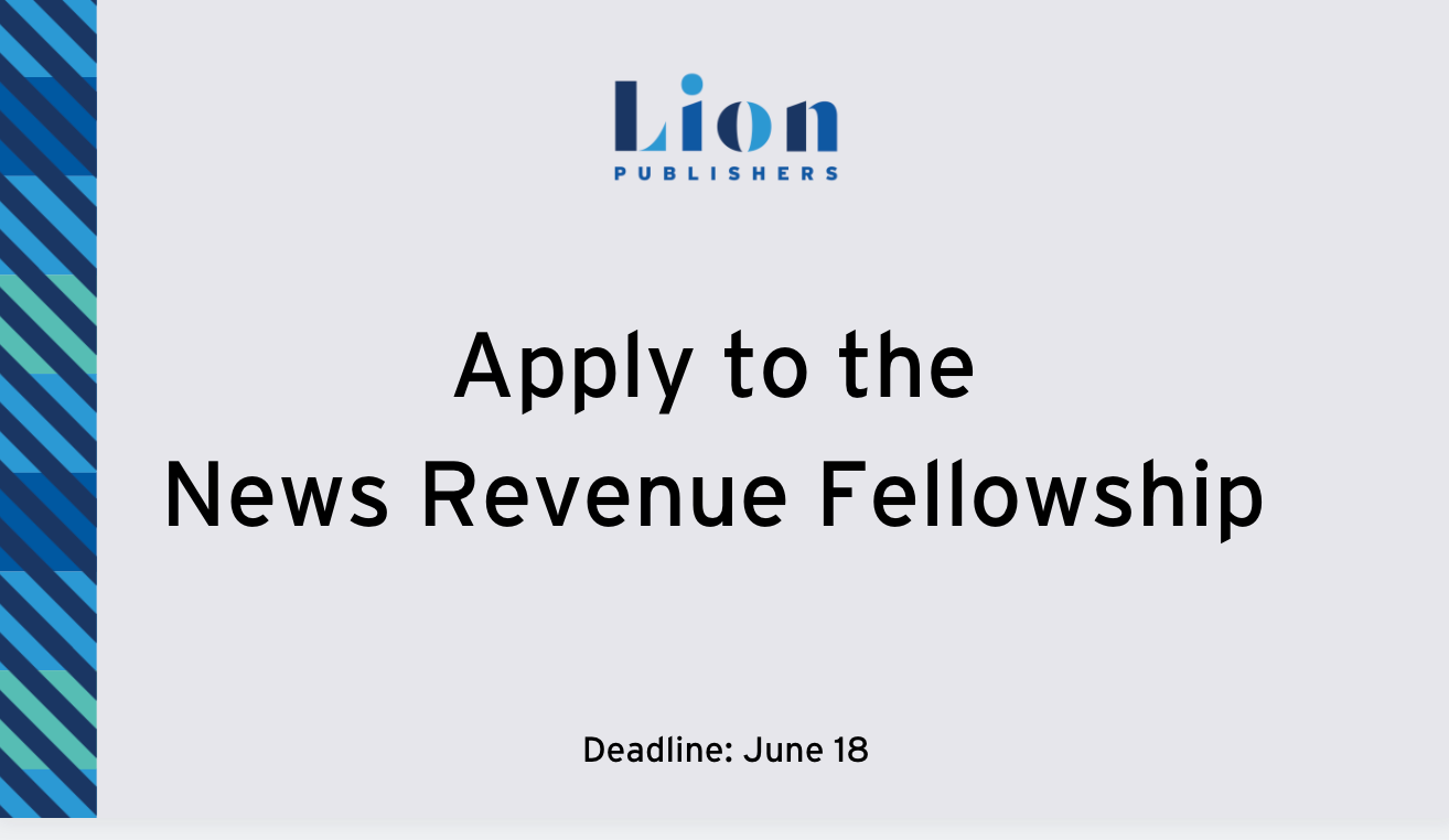 news revenue fellowship application news revenue fellowship application